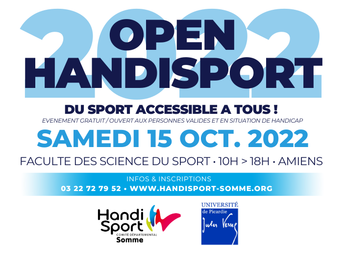 MULTISPORTS / Open Handisport 2022 @ U.F.R. STAPS Amiens | Cayeux-sur-Mer | Hauts-de-France | France