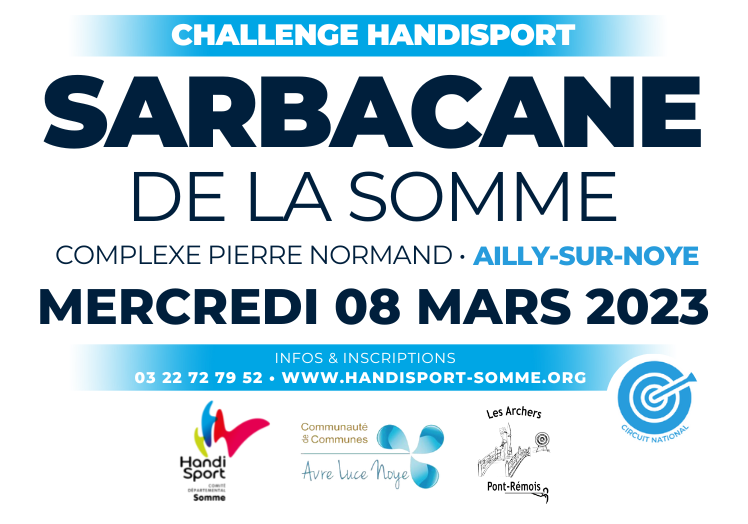 SARBACANE / Challenge Sarbacane de la Somme - CNS 2023 @ Complexe Pierre NORMAND