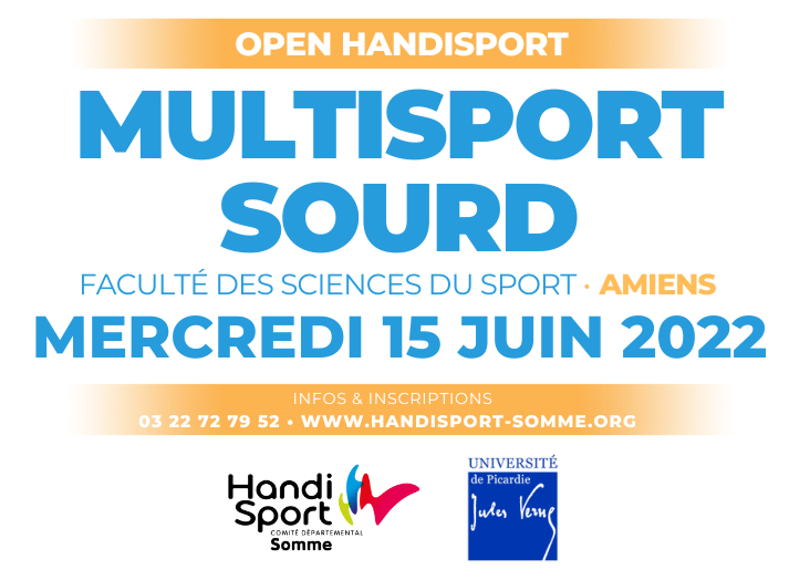 MULTISPORT / Open Handisport MULTISPORT SOURD @ U.F.R. STAPS d'Amiens