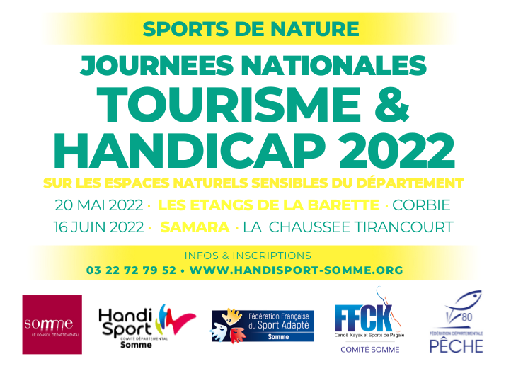 SPORTS DE NATURE / Journées Nationales Tourisme & Handicap 2022 @ Autour du Parc Samara