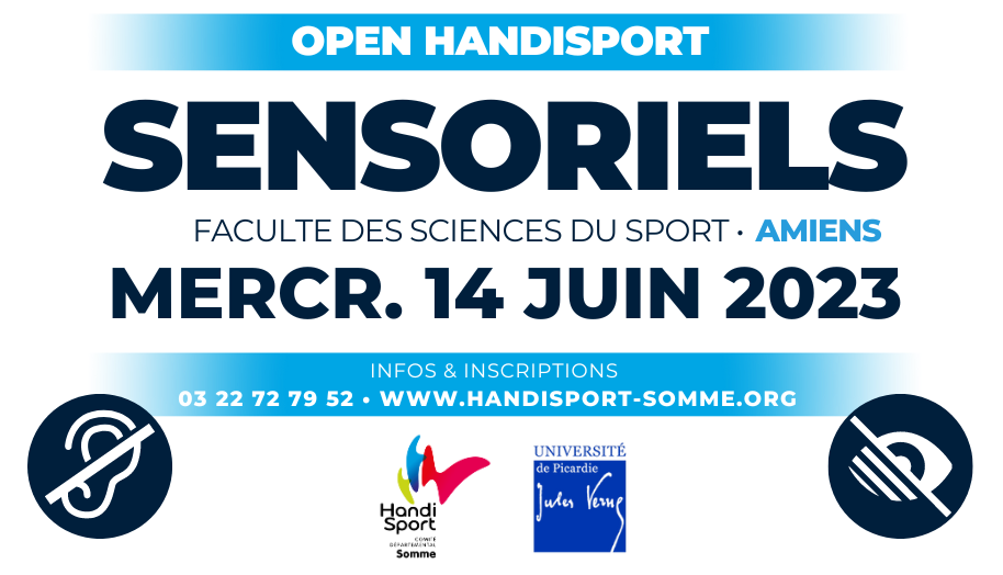 MULTISPORT / Open Handisport SENSORIELS @ U.F.R. STAPS d'Amiens
